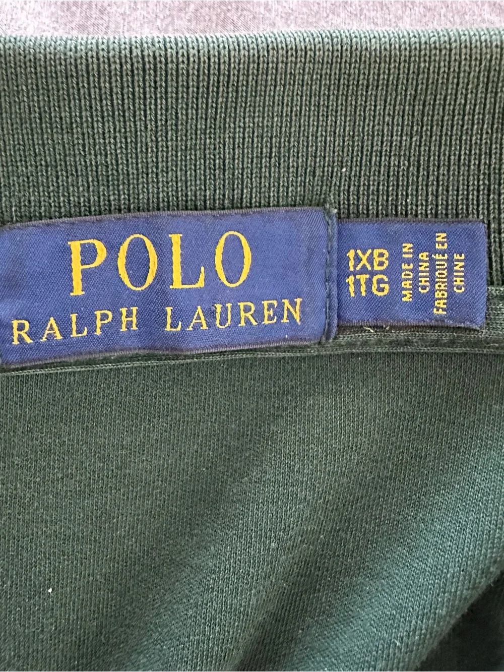 Polo Ralph Lauren Men’s 1XB Green Classic Fit Polo Shirt Red Pony 100% Cotton